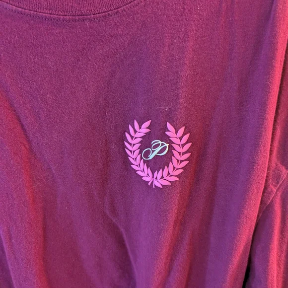 PINK Logo long Sleeve Top SIZE XL - Picture 4 of 5
